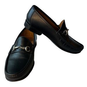 Allen Edmonds Verona Italian Horsebit Leather Loafer Black Size 7.5